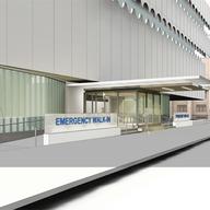 A rendering of the proposed St. Vincent's Hospital